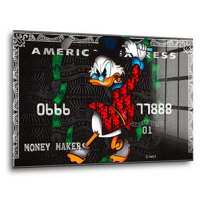 Acrylglas Wandbild -Credit Card
