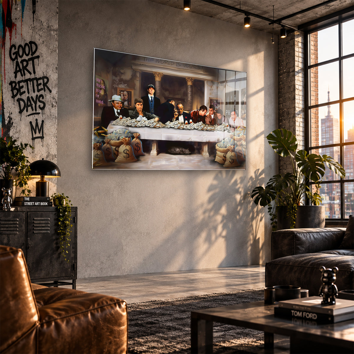 Acrylglas Wandbild - Gangster Society