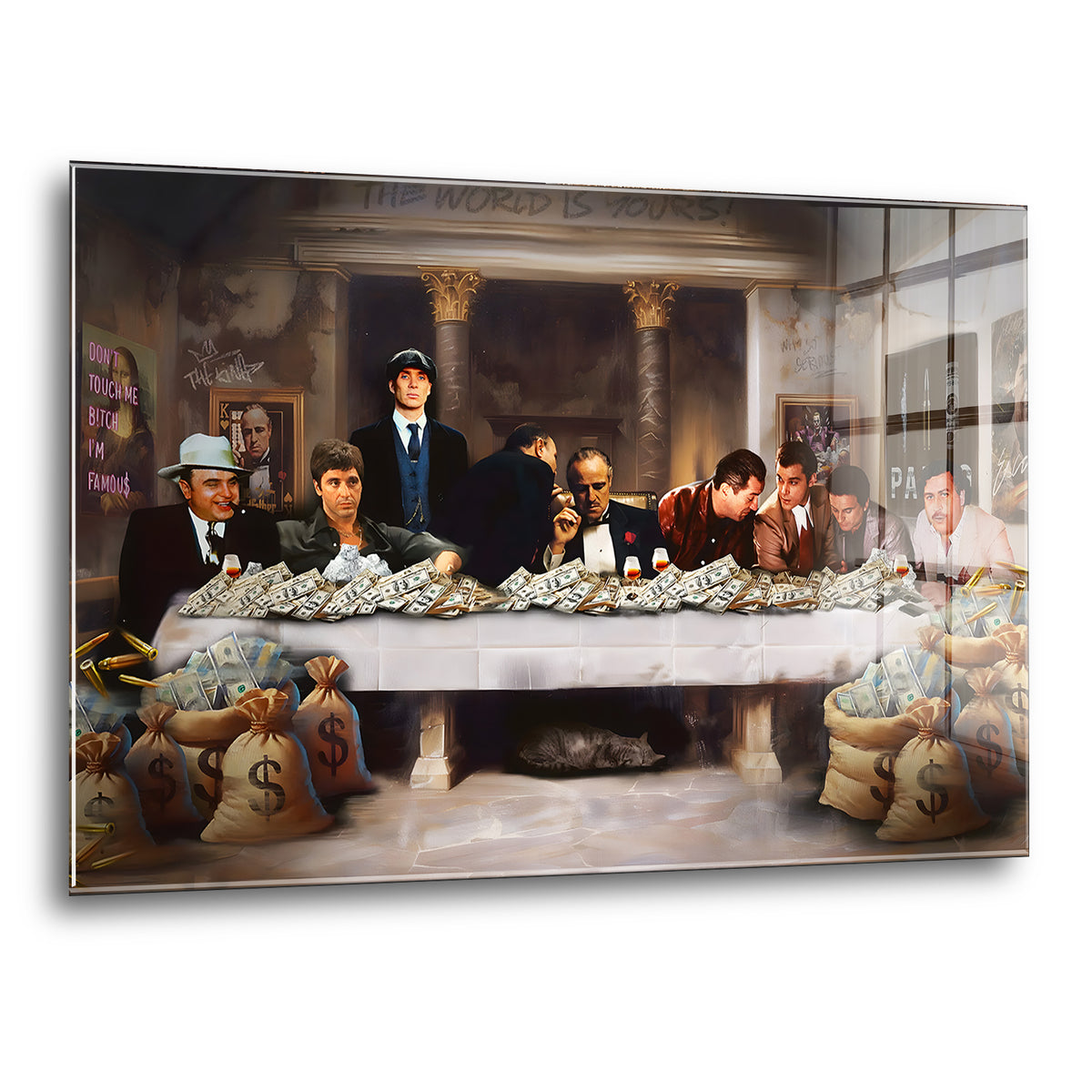 Acrylglas Wandbild - Gangster Society