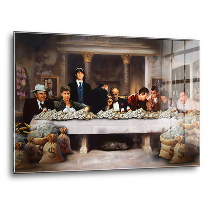 Acrylglas Wandbild - Gangster Society