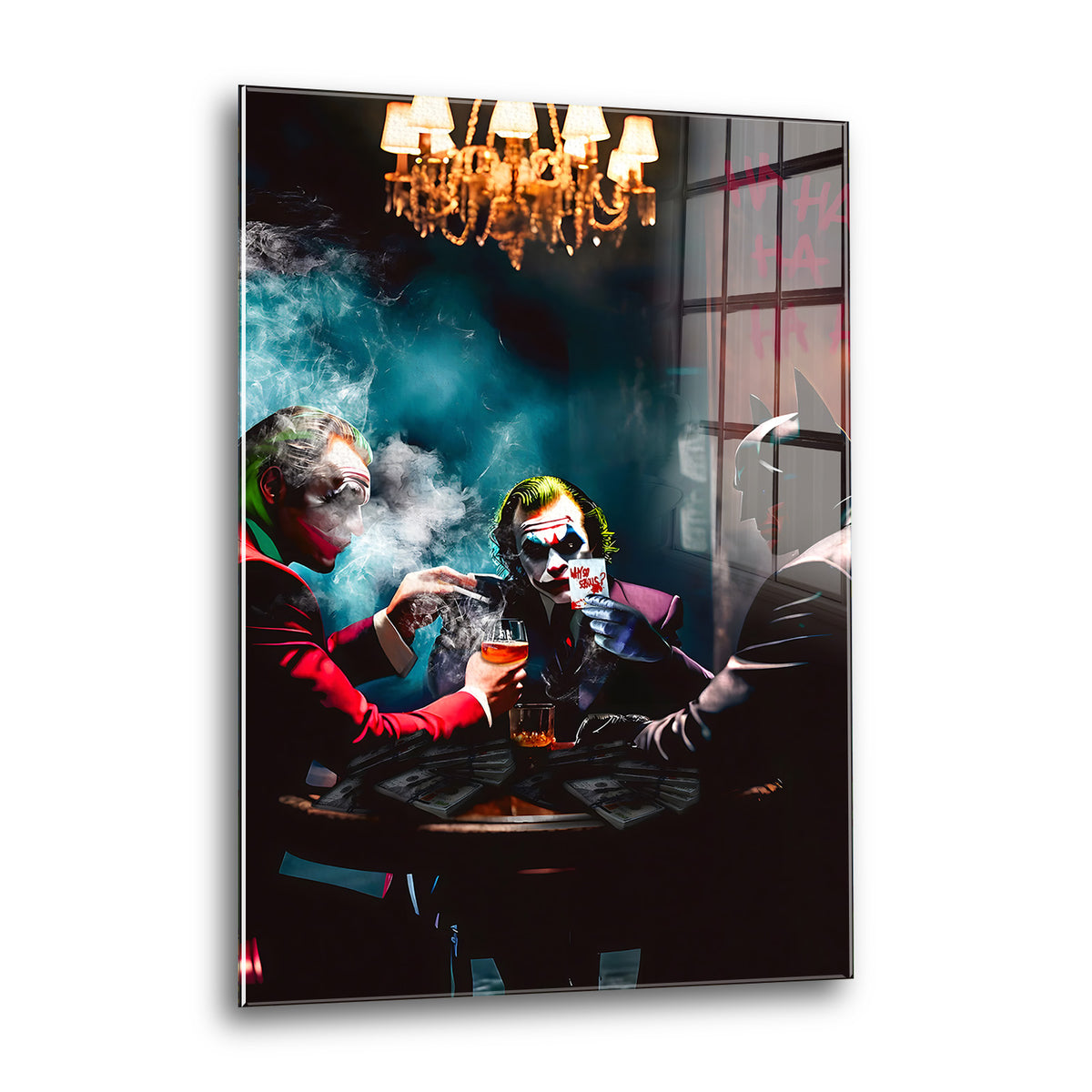 Acrylglas Wandbild - Joker