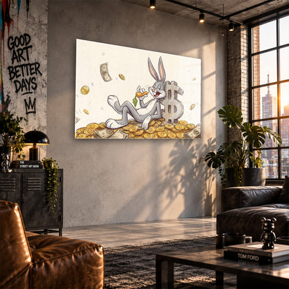Acrylglas Wandbild -Money Mountain