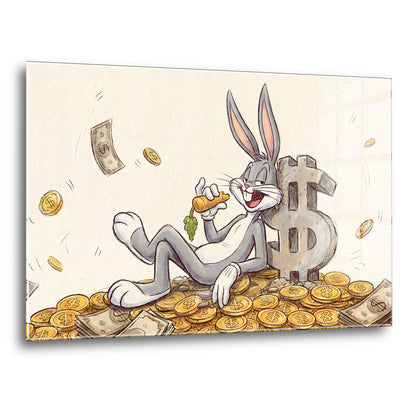 Acrylglas Wandbild -Money Mountain
