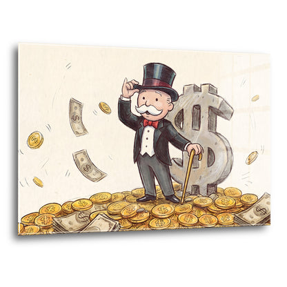 Acrylglas Wandbild -Money Mountain 4