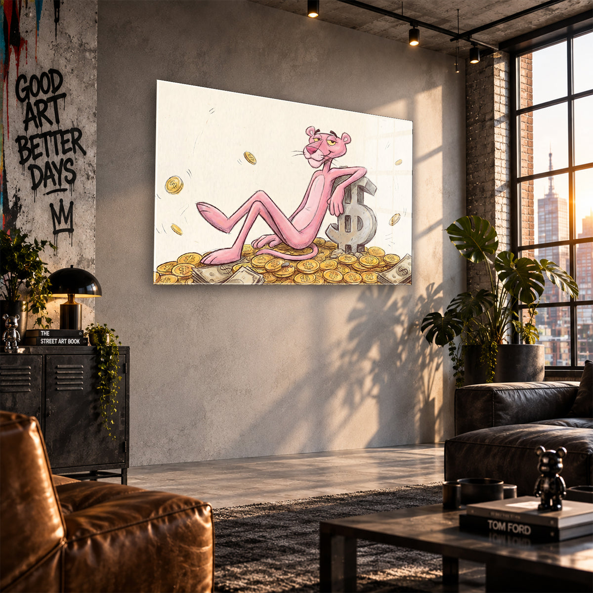 Acrylglas Wandbild -Money Mountain 5