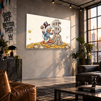 Acrylglas Wandbild -Money Mountain 6