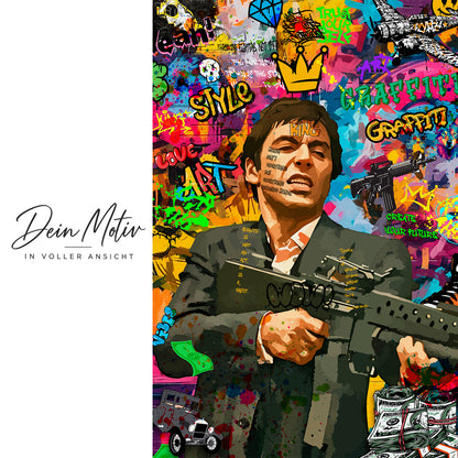 Acrylglas Wandbild - Mafia Boss