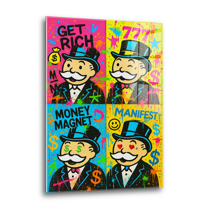 Acrylglas Wandbild - Money Magnet