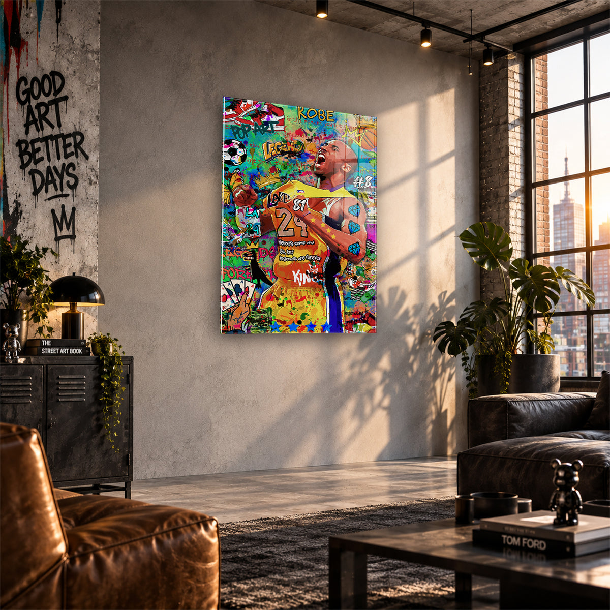 Acrylglas Wandbild - NBA Star