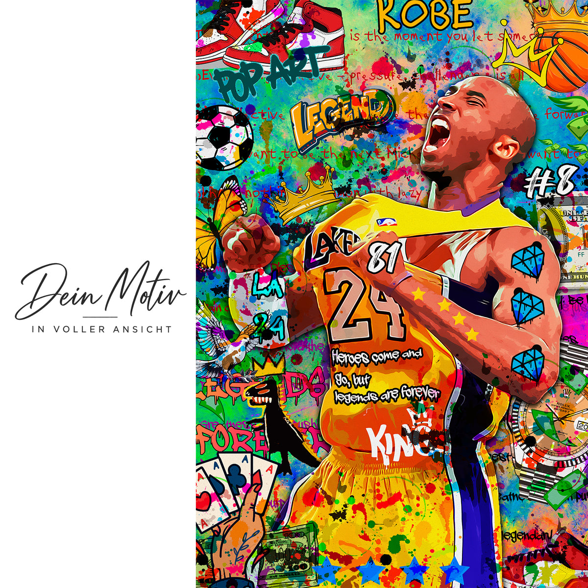 Acrylglas Wandbild - NBA Star