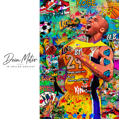 Acrylglas Wandbild - NBA Star