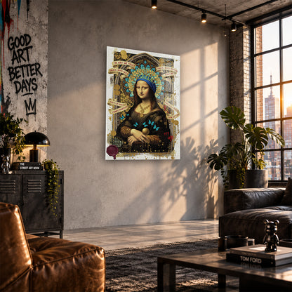 Acrylglas Wandbild - Mona Lisa