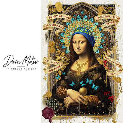 Acrylglas Wandbild - Mona Lisa