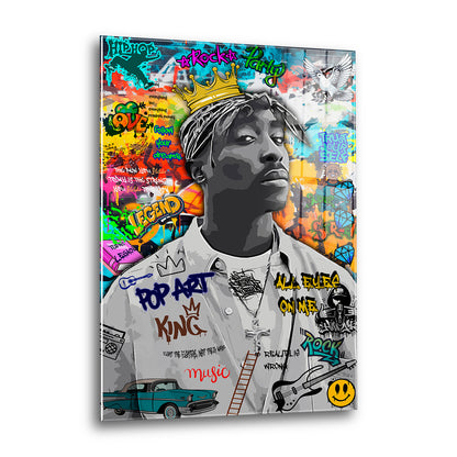 Acrylglas Wandbild - Rapper