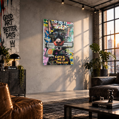 Acrylglas Wandbild - Dog