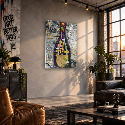 Acrylglas Wandbild - Best Or Nothing