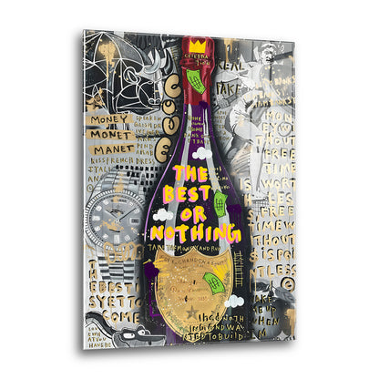 Acrylglas Wandbild - Best Or Nothing