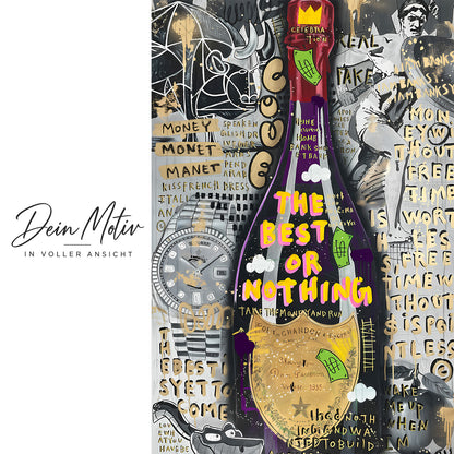 Acrylglas Wandbild - Best Or Nothing