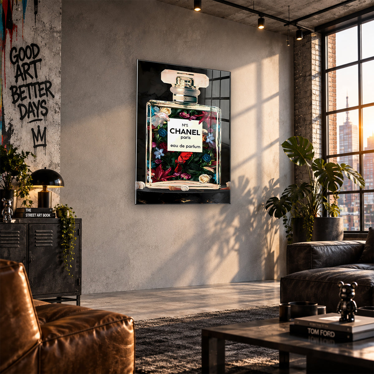 Acrylglas Wandbild - Dark Scent
