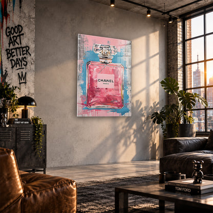 Acrylglas Wandbild - Pink Scent