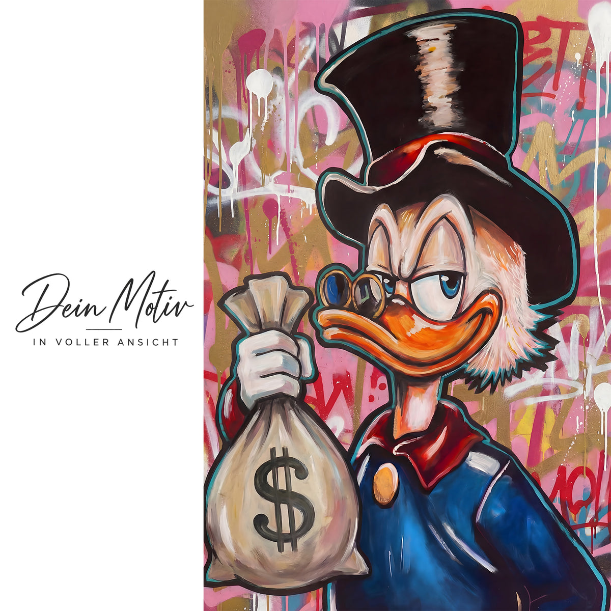 Acrylglas Wandbild - Old Duck