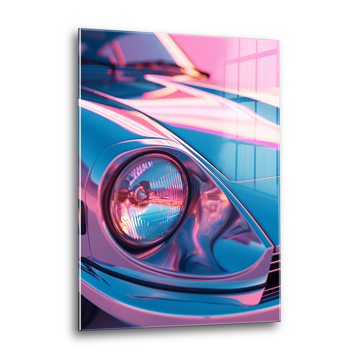 Acrylglas Wandbild - Angel Gun
